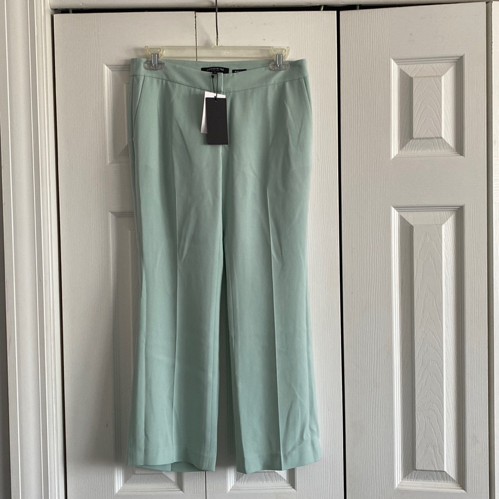 NEW Lafayette 148 pants size 0 mint color